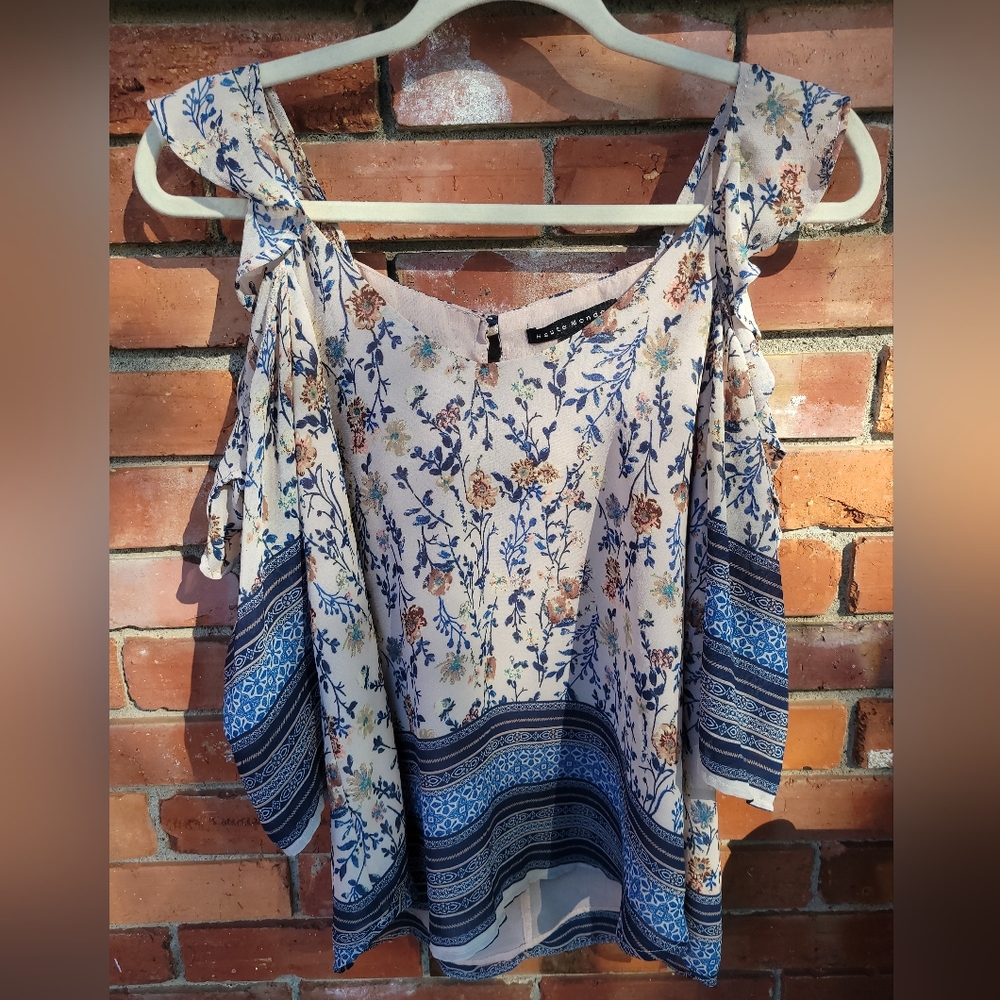 Haute Monde Cold (Open) Shoulder Top